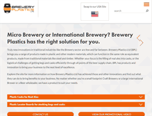 Tablet Screenshot of breweryplastics.biz